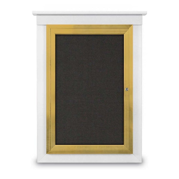 Letterboard, Hdr, 48x36, Black/Black